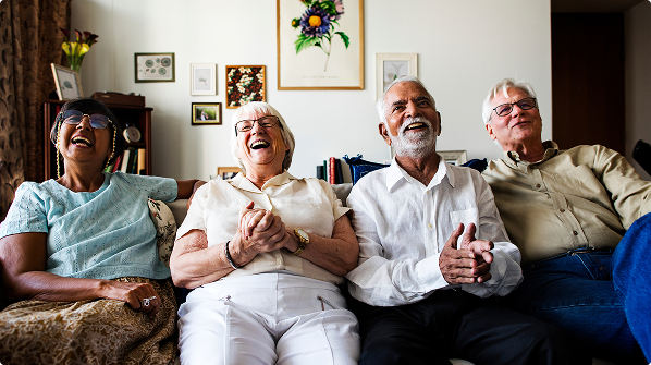 Seniors Laughing